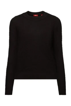 Esprit Pullover & Sweatshirts*Longsleeve Pullover Black