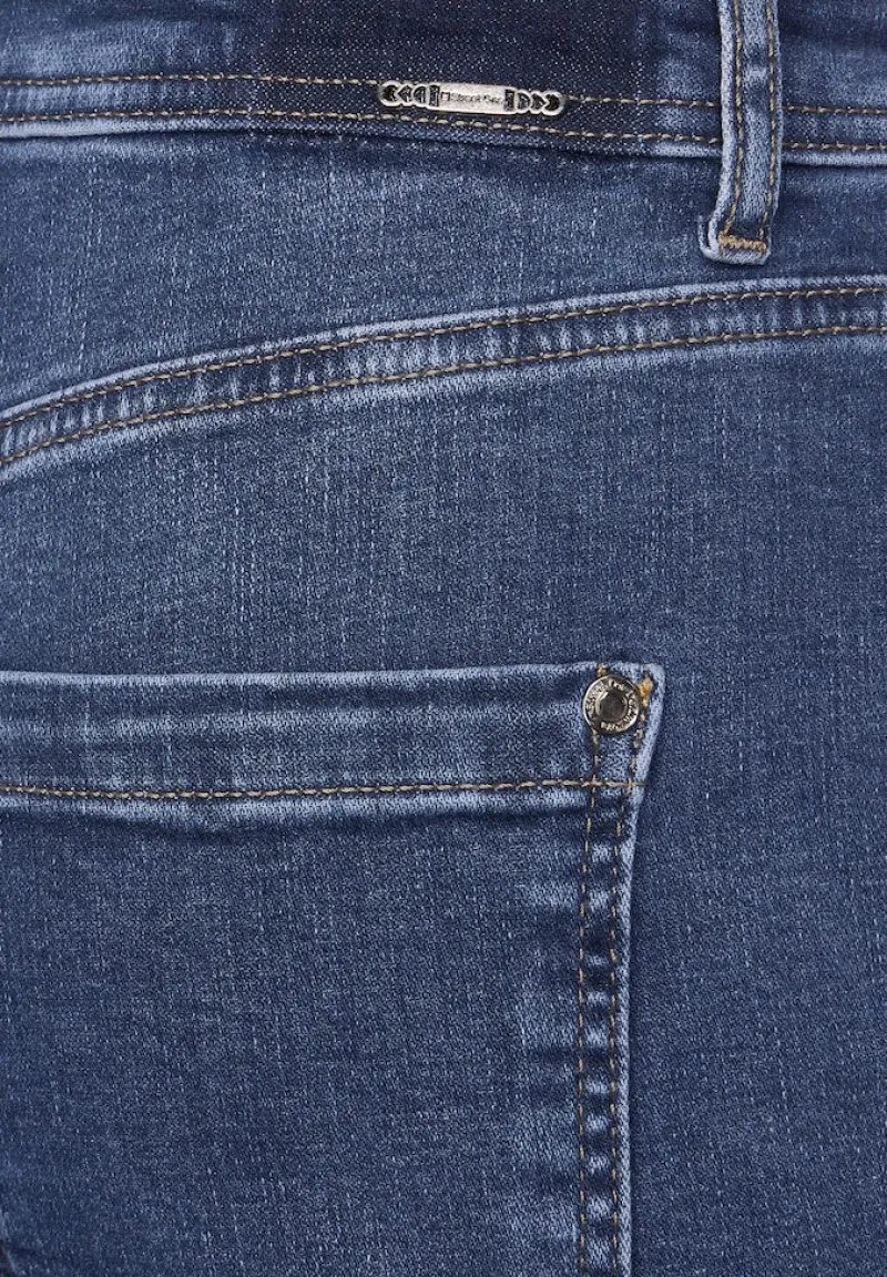 Street One Jeans*Loose Fit Ballon Jeans mid blue authentic wash