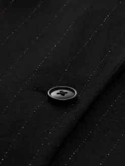 Tom Tailor Jacken*Loose Fit Blazer mit Glitzer-Effekt pinstripe with lurex