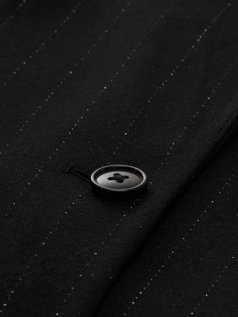 Tom Tailor Jacken*Loose Fit Blazer mit Glitzer-Effekt pinstripe with lurex