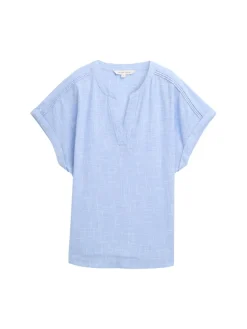 Tom Tailor Blusen*Loose Fit Bluse dreamy blue