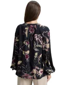 Tom Tailor Blusen*Loose Fit Bluse mit Muster big flower design