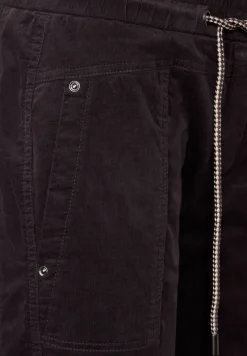 Street One Hosen*Loose Fit Cordhose dark pure grey