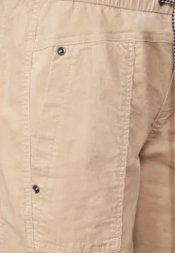 Street One Hosen*Loose Fit Cordhose dull bleached sand