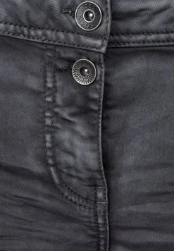 Cecil Hosen*Loose Fit Damenhose dark silver