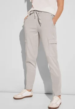 Street One Hosen*Loose Fit Hose clean sand