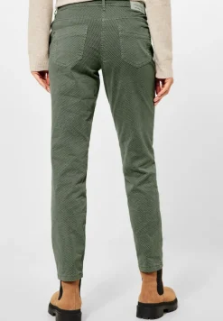 Cecil Hosen*Loose Fit Hose dark salvia green
