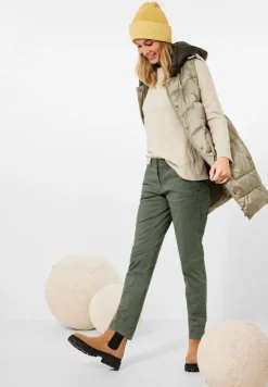 Cecil Hosen*Loose Fit Hose dark salvia green