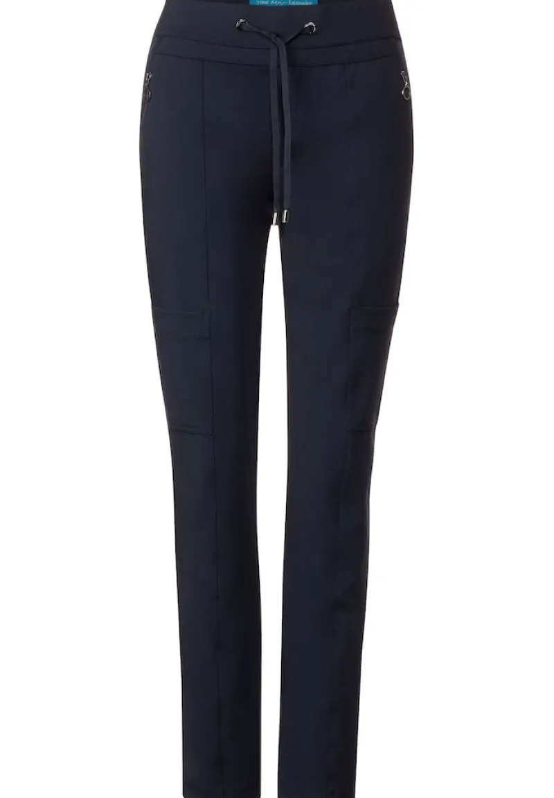 Street One Hosen*Loose Fit Hose deep blue