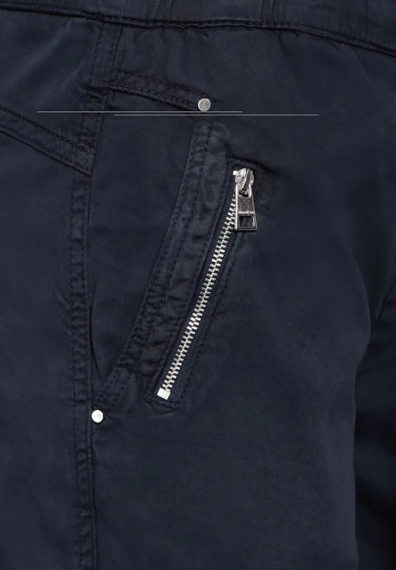 Street One Hosen*Loose Fit Hose deep blue