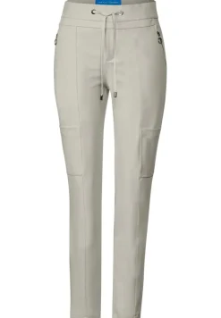 Street One Hosen*Loose Fit Hose dolomite stone