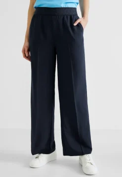 Street One Hosen*Loose Fit Hose mit Stretch deep blue