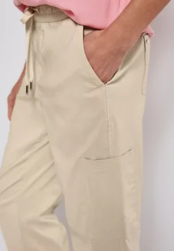 Street One Hosen*Loose Fit Hose mit Taschen coastal beige