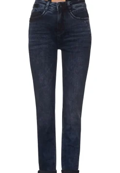 Street One Jeans*Loose Fit Jeans authentic blue black washed