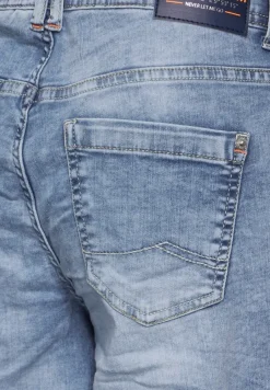 Cecil Shorts*Loose Fit Jeans light blue washed
