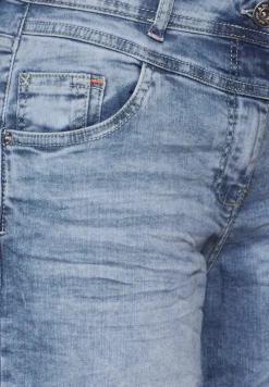 Cecil Shorts*Loose Fit Jeans light blue washed