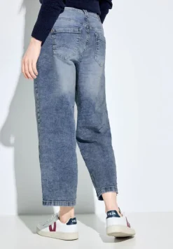 Cecil Shorts*Loose Fit Jeans light blue washed