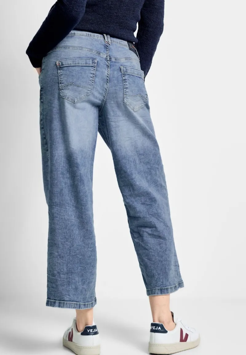 Cecil Shorts*Loose Fit Jeans light blue washed