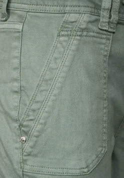 Street One Hosen*Loose Fit Jeans light soft olive washed