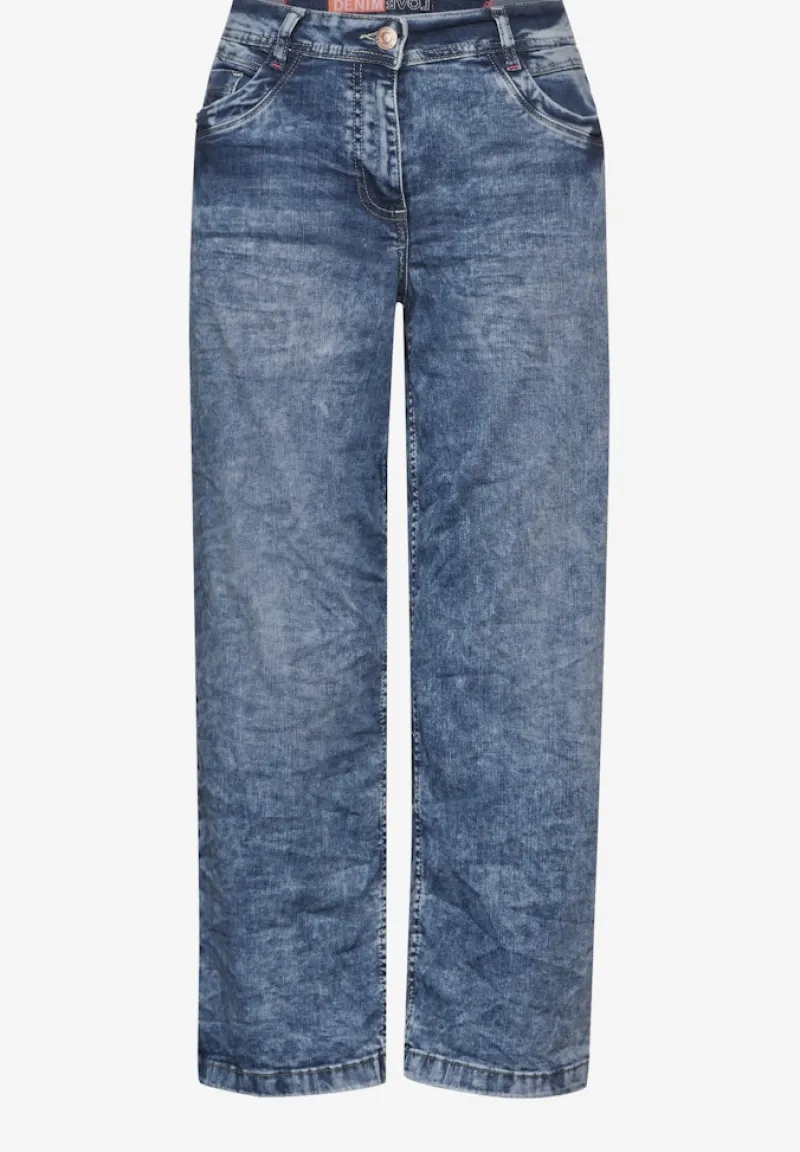 Cecil Jeans*Loose Fit Jeans mid blue wash