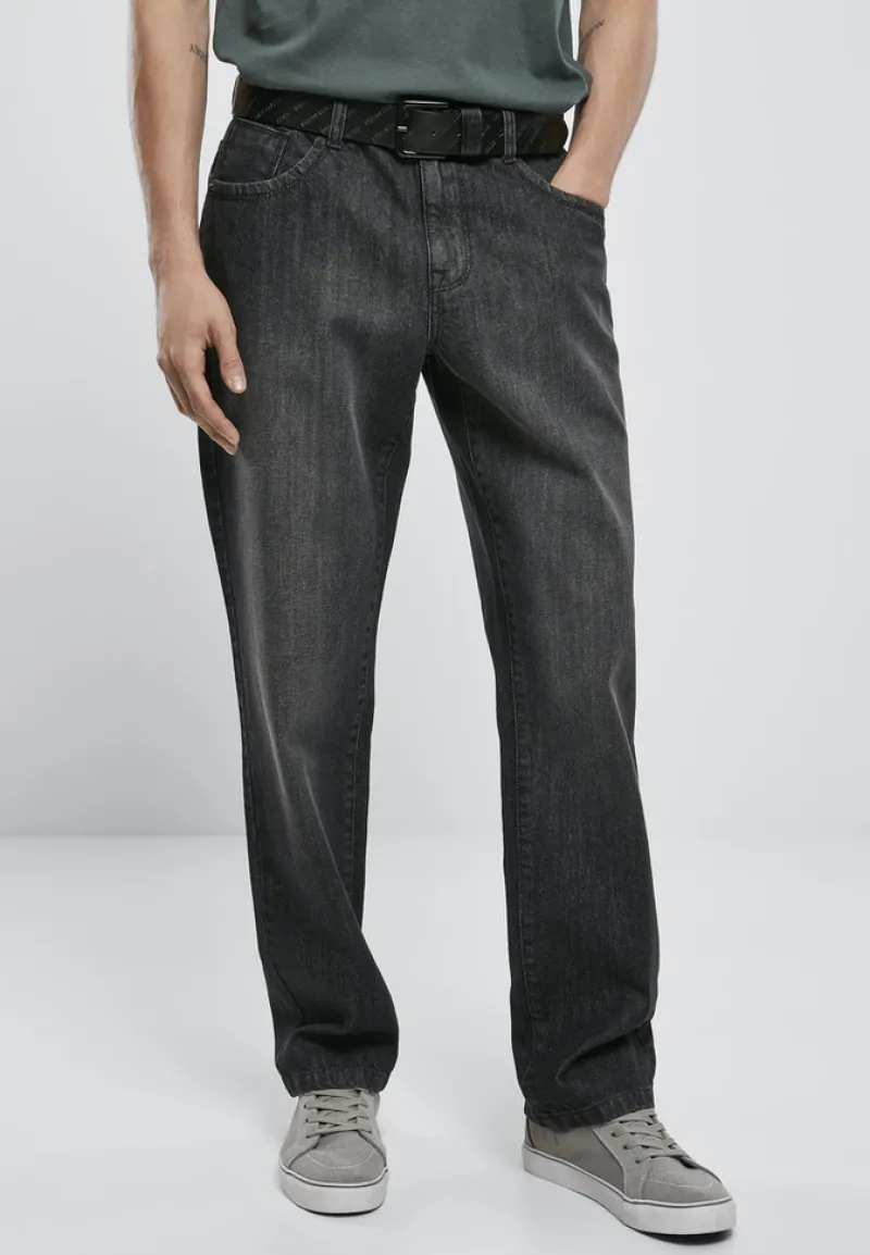 Urban Classics Jeans|Big Boys*Loose Fit Jeans real black washed