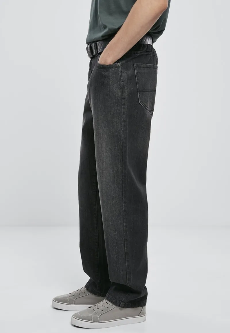Urban Classics Jeans|Big Boys*Loose Fit Jeans real black washed