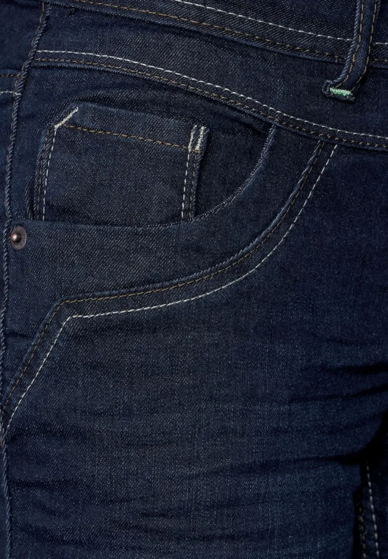 Cecil Jeans*Loose Fit Jeans rinsed wash