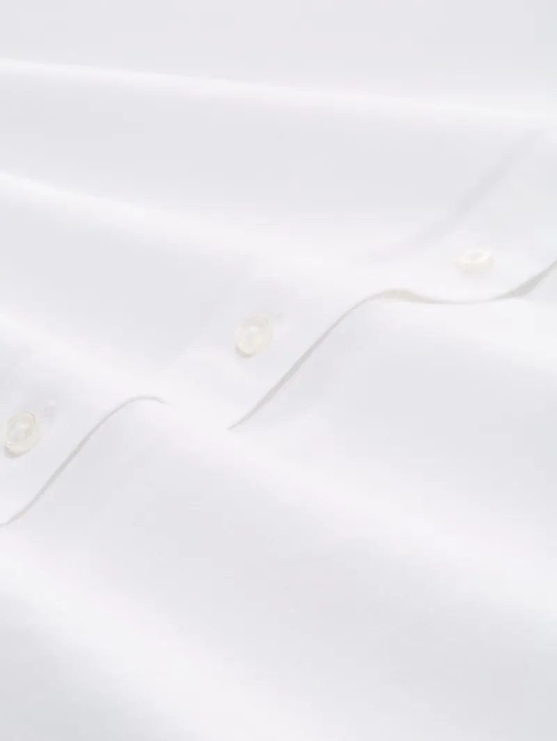 Tom Tailor Blusen*Loose Fit Popeline Hemdbluse white