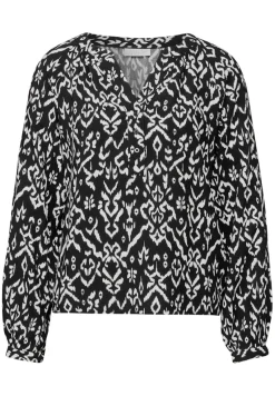 STREET ONE STUDIO Blusen*Loose Fit Raglan Bluse Black