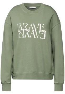 STREET ONE STUDIO Pullover & Sweatshirts*Loose Fit Sweater slate green