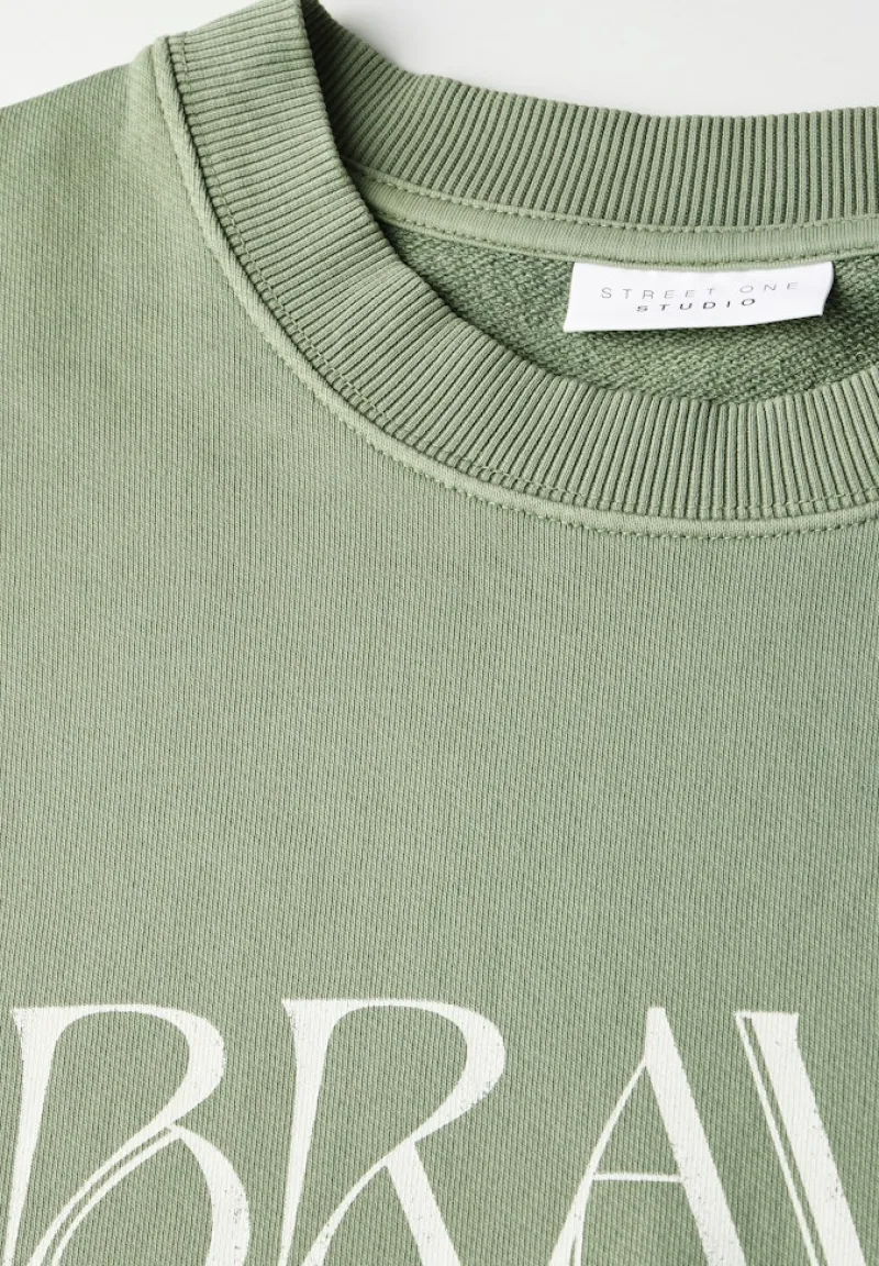 STREET ONE STUDIO Pullover & Sweatshirts*Loose Fit Sweater slate green