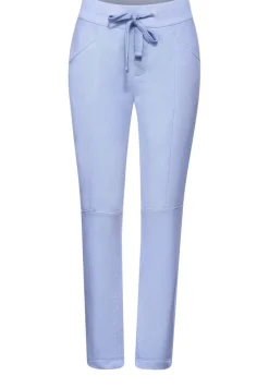 Street One Hosen*Loose Fit Sweathose lucent blue