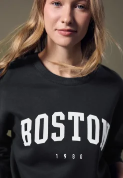 STREET ONE STUDIO Pullover & Sweatshirts*Loose Fit Sweatshirt Black