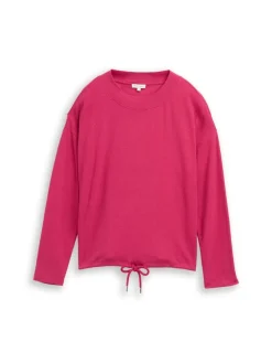 Tom Tailor Pullover & Sweatshirts*Loose Fit Sweatshirt cherry granita