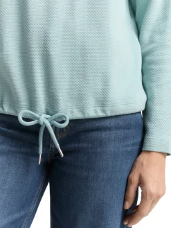 Tom Tailor Pullover & Sweatshirts*Loose Fit Sweatshirt white moss