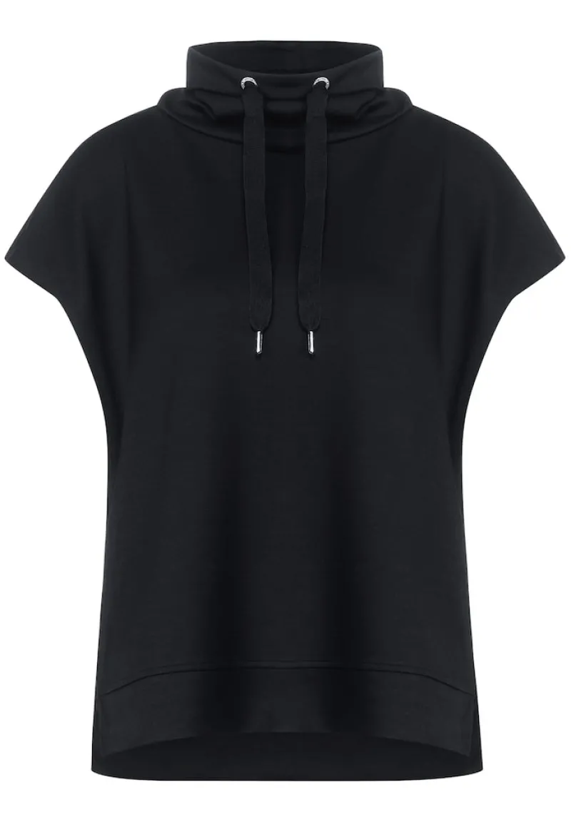 Street One Pullover & Sweatshirts*Loose Fit Sweatweste Black