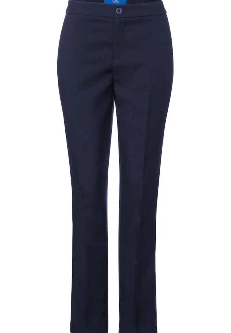 Street One Hosen*Loose Fit Twillhose deep blue