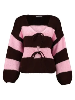 Hailys Pullover & Sweatshirts*LS A CD Ch44arlie pink-dchoc