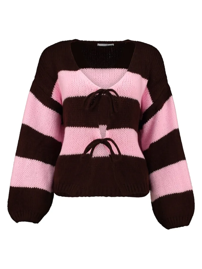 Hailys Pullover & Sweatshirts*LS A CD Ch44arlie pink-dchoc