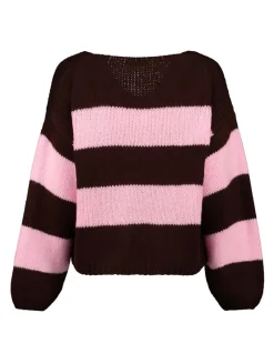 Hailys Pullover & Sweatshirts*LS A CD Ch44arlie pink-dchoc