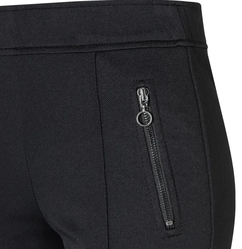 MAC Hosen*JEANS - AMORA KICK, Stretch ribbon Schwarz