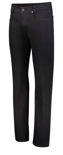 MAC Jeans|Big Boys*JEANS - Arne, Black Stretch Denim Schwarz