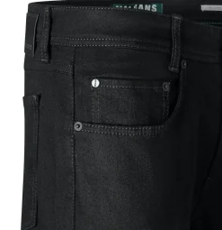 MAC Jeans|Big Boys*JEANS - Arne, Black Stretch Denim Schwarz