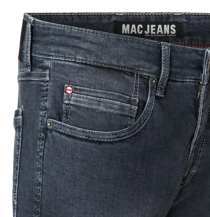 MAC Jeans|Big Boys*JEANS - Arne Pipe, Flex Denim Grau