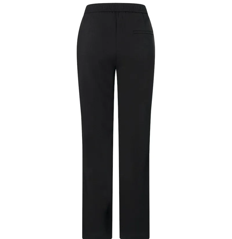 MAC Hosen*JEANS - CHIARA, Floating crepe Schwarz