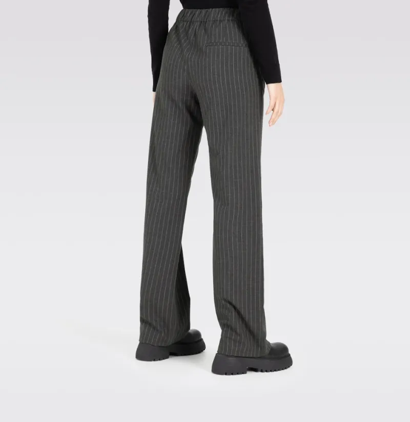 MAC Hosen*JEANS - CHIARA, Premium fluid Flanell grau2