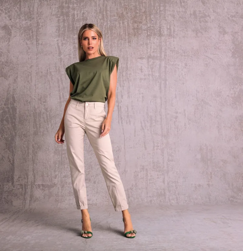 MAC Hosen*JEANS - CHINO, Authentic stretch gabardine Beige