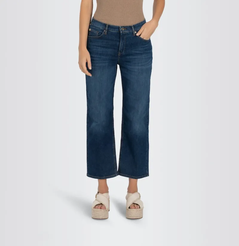 MAC Jeans*JEANS - CULOTTE, Light weight denim Blau