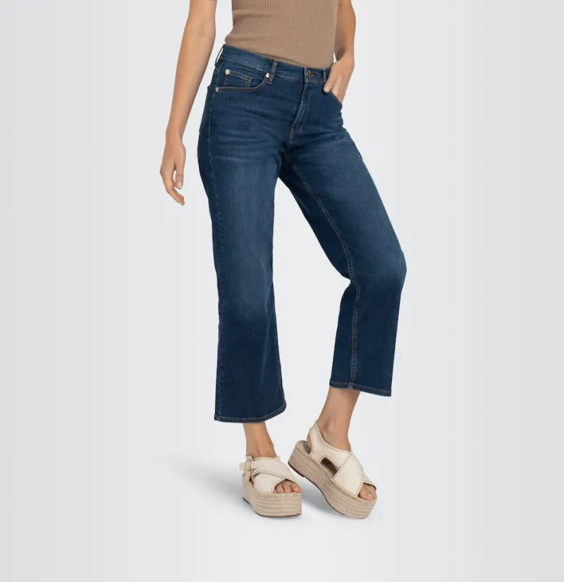 MAC Jeans*JEANS - CULOTTE, Light weight denim Blau