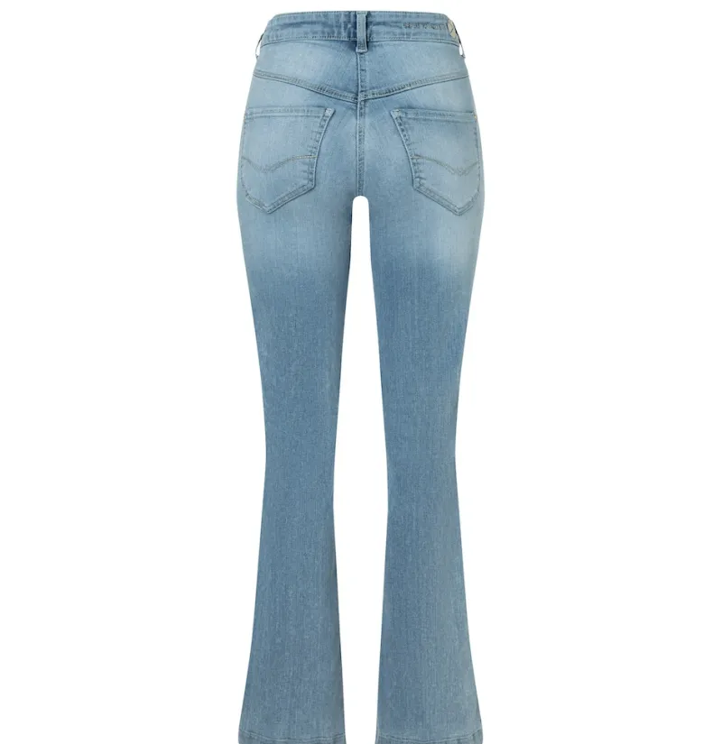 MAC Jeans*JEANS - DREAM BOOT, Authentic mega flex Blau